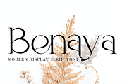 Benaya, a Serif Font by Muksal Creative (Thumbnail 1 of 8)