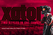 Xotor, a Sans Serif Font by Typogama (Thumbnail 1 of 10)