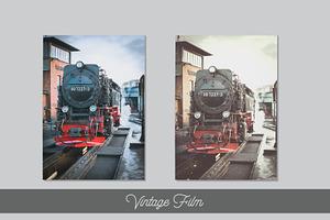 Vintage Look Photoshop Actions Pack