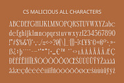 CS Malicious – Elegant Font, a Serif Font by Craft Supply Co. (Thumbnail 8 of 8)