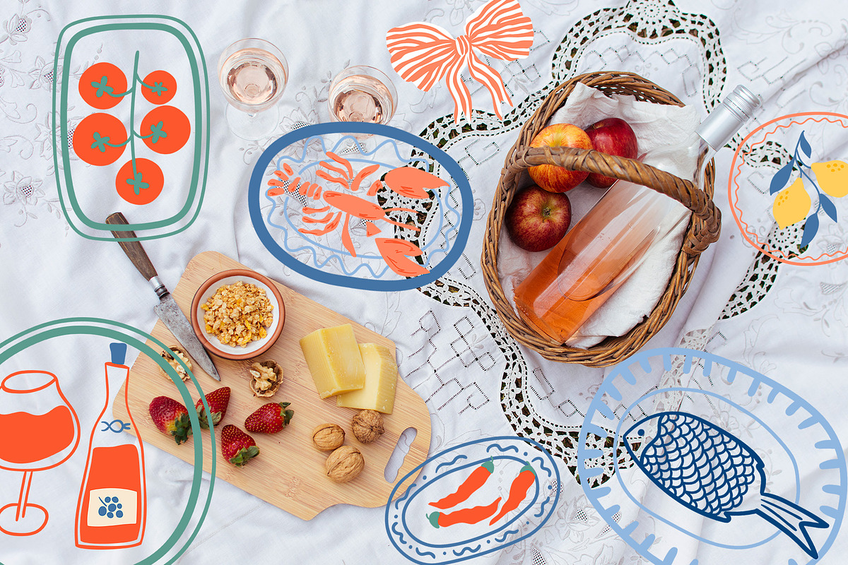 Italian Dolce Vita clipart & posters, an Object Graphic by Tani Kuzminka (Photo 12 of 15)