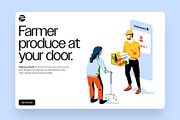 Isometric delivery illustrations, an iPhone Mockup by Formfrom (Thumbnail 2 of 11)