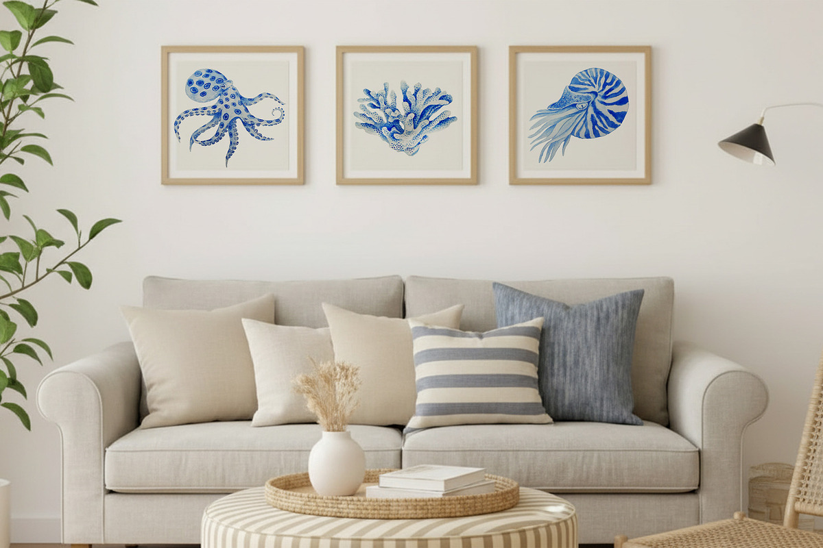 Coral Reef, a Pattern Graphic by Stylus & Bloom (Photo 4 of 8)