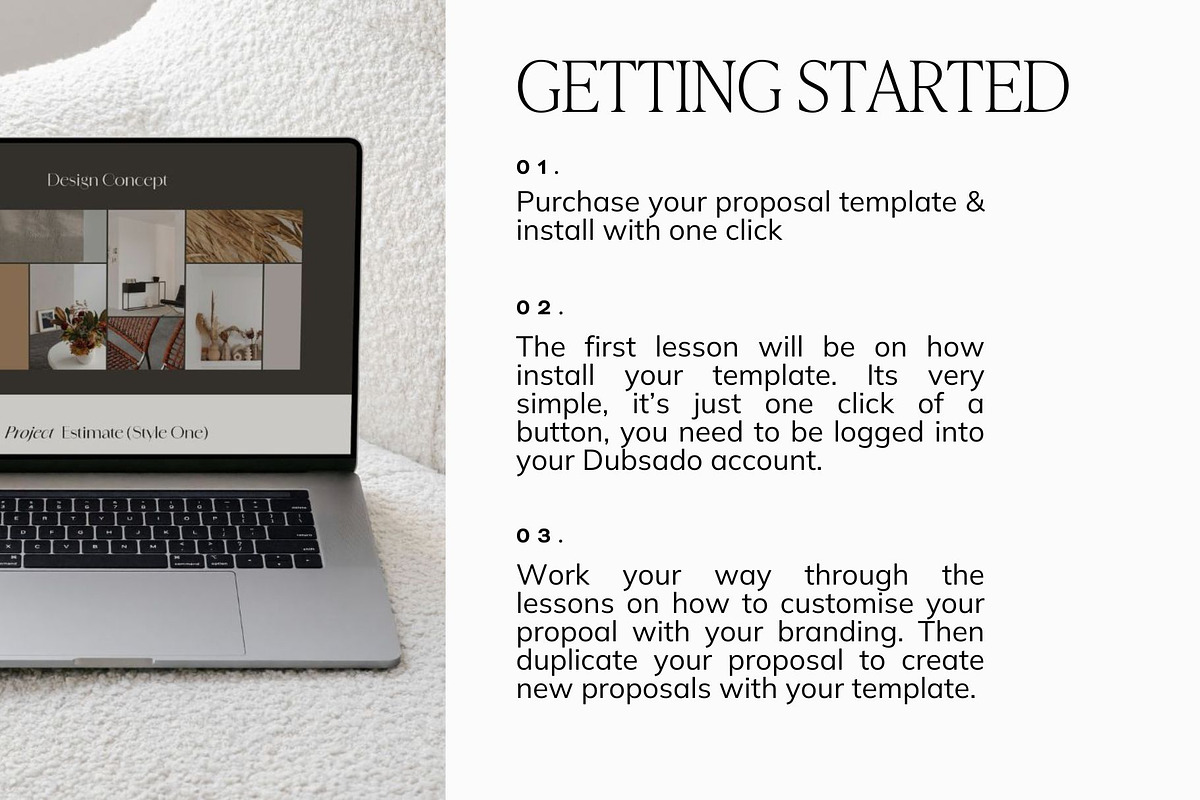 Interior Designer Dubsado Proposal, a Websites & App Template by Sarah Worboyes Designs (Photo 6 of 7)
