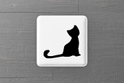 Cat Silhouette, an Animal Illustration by newminddesign (Thumbnail 3 of 3)