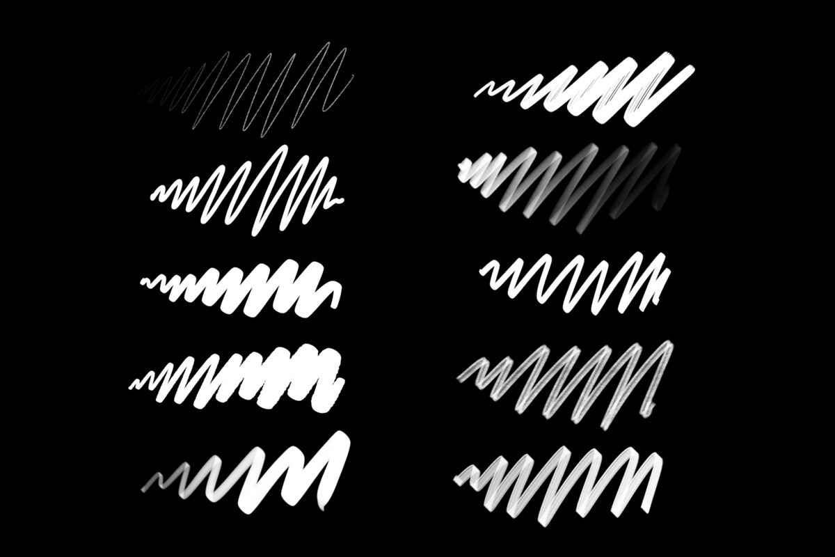 Dead Hand Procreate Brush Essentials preview 2