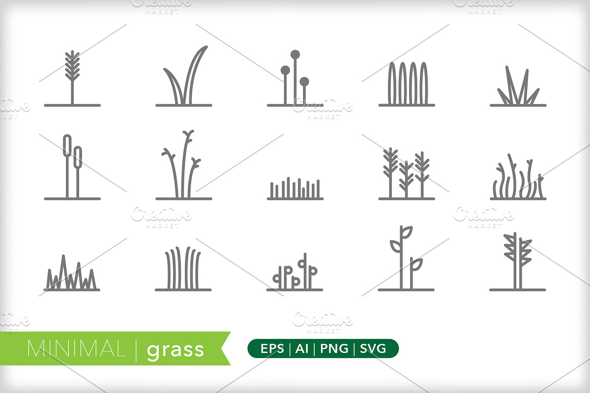 Nature 8-pack icon bundle, an Outline Icon by Picture Window (Photo 6 of 10)