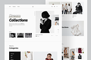 Fashion Landing Page Design, a Templates & Theme by IbrahimKhalil3 (Thumbnail 1 of 4)