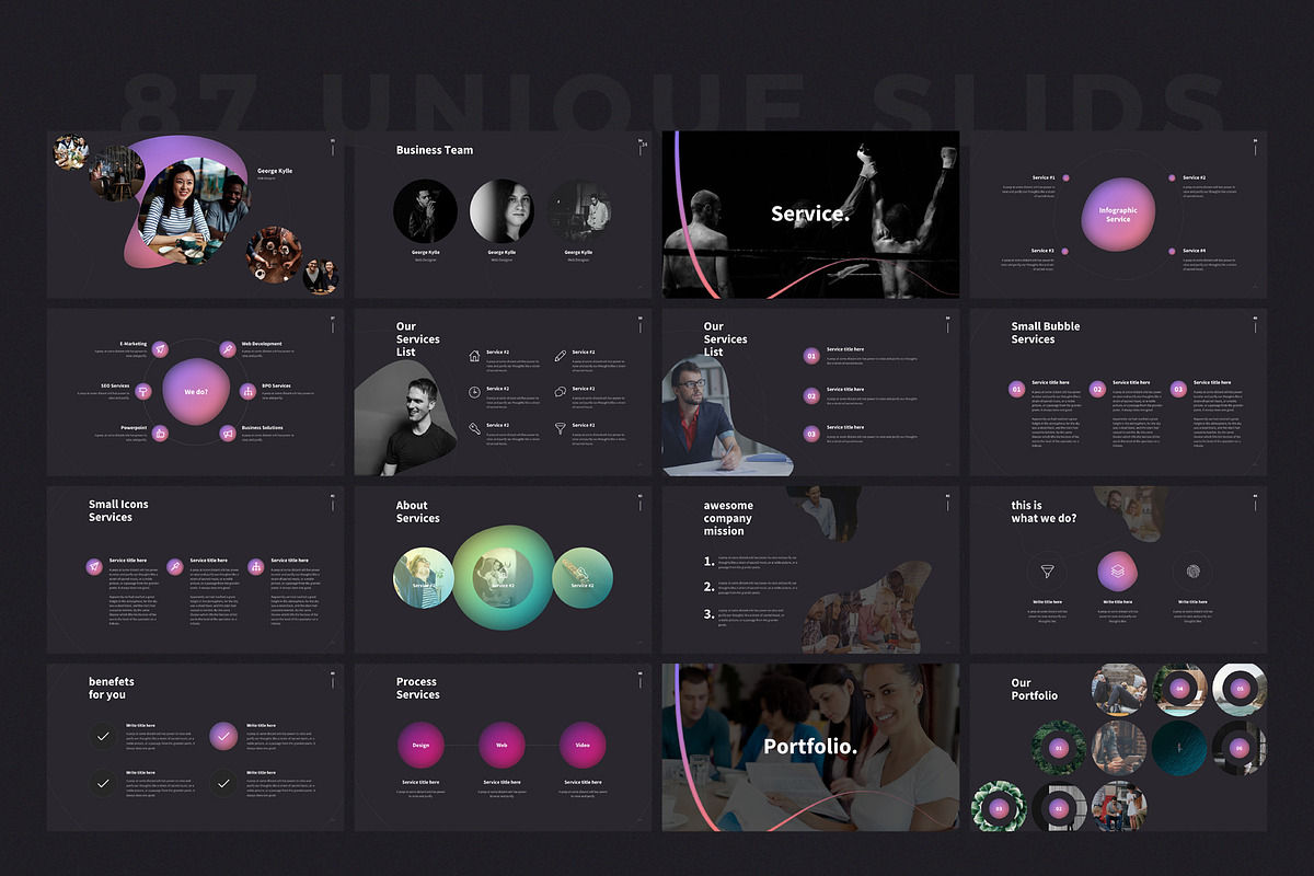 SHAPER powerpoint template, a Presentation Template by ShapeSlide