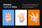 Floating 3D Hands Icons, an Object 3D Model by Vectors Market (Thumbnail 7 of 9)
