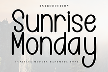 Sunrise Monday