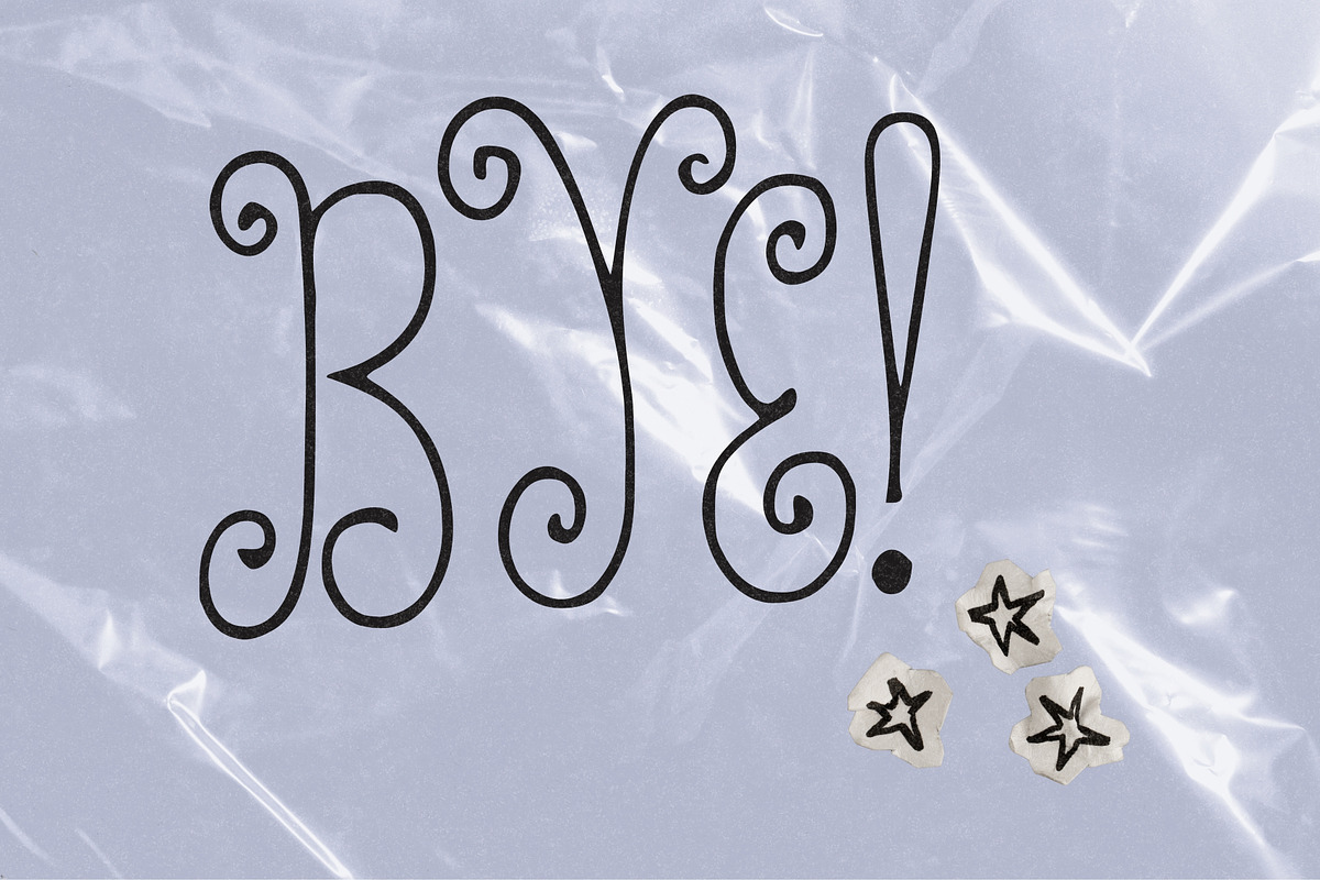 Spin Cycle Spiral Display Font, a Handwritten Font by The October Creative (Photo 8 of 8)