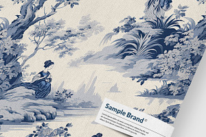 NOBILITY TOILE Seamless Pattern