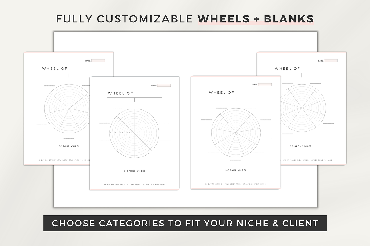 Wheel of life Canva Template, a Brochure Template by Designs by Darowan (Photo 3 of 12)