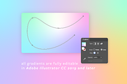 soft iridescent backgrounds, a Background Graphic by stasylionet (Thumbnail 3 of 10)