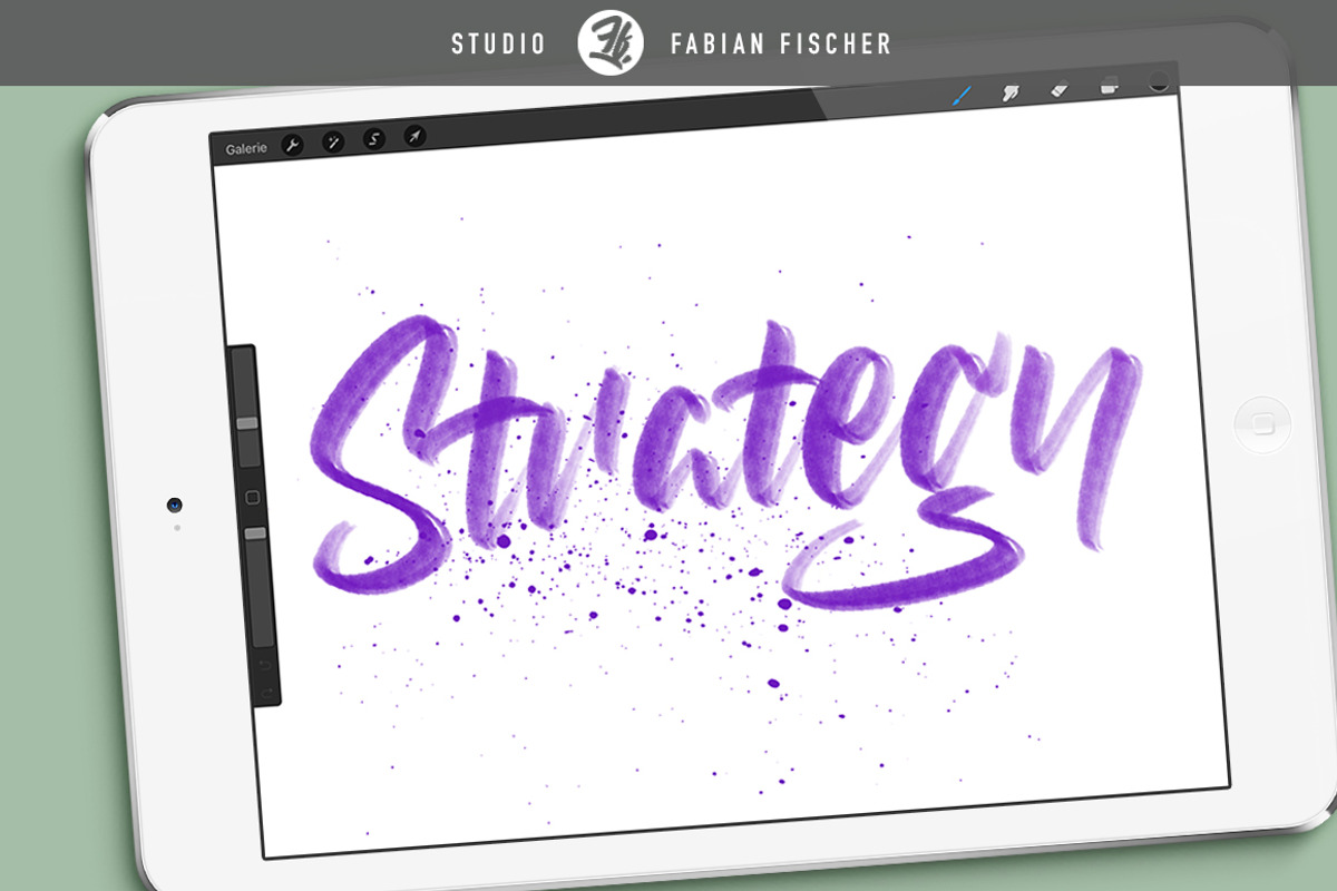 Pizza Handlettering Brushpack, a Brush Add-On by Studio FabianFischer (Photo 4 of 5)