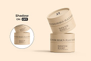 Kraft Cylinder Paper Tube Mockup, a Packaging Mockup by Ram Studio LLC (Thumbnail 5 of 12)