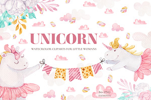 Unicorn party for small princess