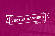 Vector Ribbon Banner Bundle, an Object Graphic by npdstudio (Thumbnail 1 of 5)