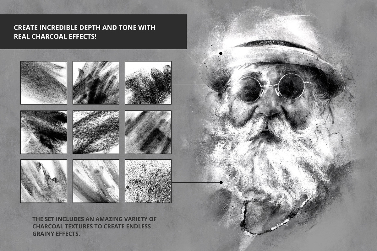 Ultimate Art Effects – Charcoal, a Brush Add-On by Nathan Brown (Photo 2 of 5)