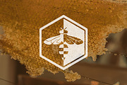 Bee Logo, a Branding & Logo Template by M. E. Smith Design (Thumbnail 1 of 3)