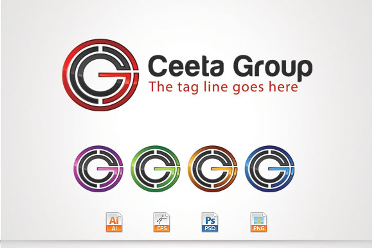 C,G Letter Logo, a Branding & Logo Template by stock6design (Photo 5 of 5)