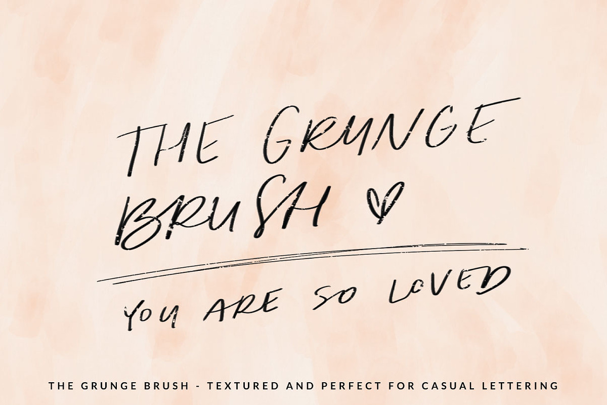 Procreate Brushes for Lettering, a Brush Add-On by Creator Goodies (Photo 11 of 13)