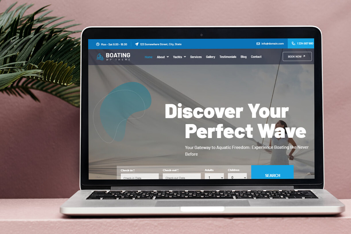Boat Rental WordPress Theme, a WordPress Template by Your Theme Shop (Photo 9 of 9)