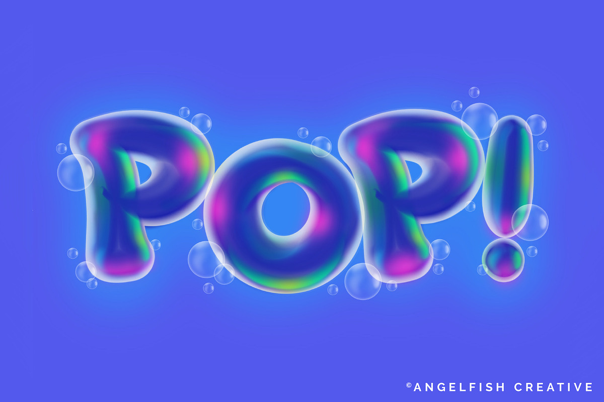 Bubble Pen Brush for Procreate, a Brush Add-On by AngelfishCreative (Photo 6 of 6)