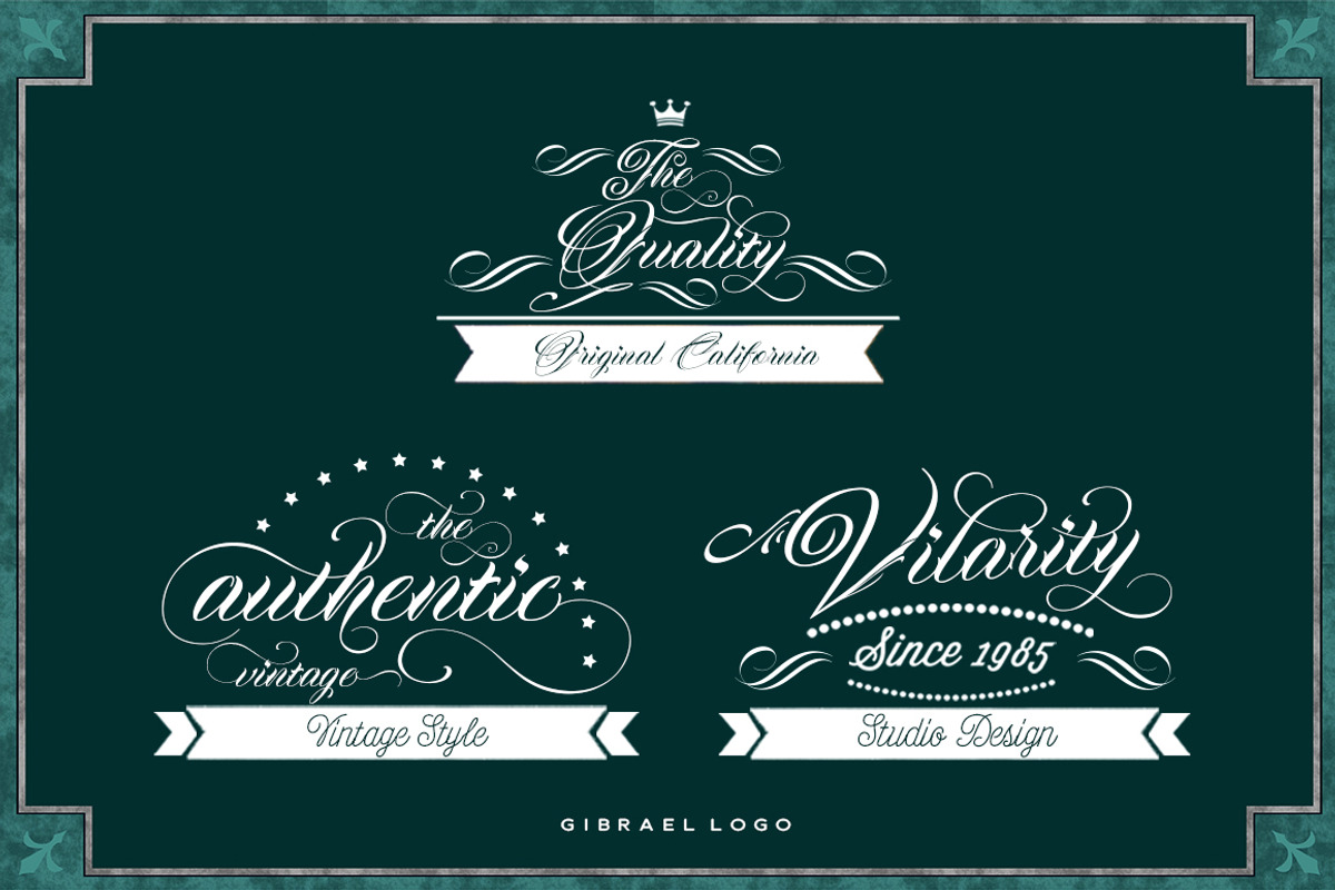 Gibrael, a Script Font by TRF Fonts (Photo 9 of 9)