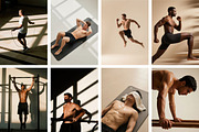 100 Men Workout Stock Photos Bundle, a Sports & Recreation Photo by Selenique Studio (Thumbnail 19 of 20)
