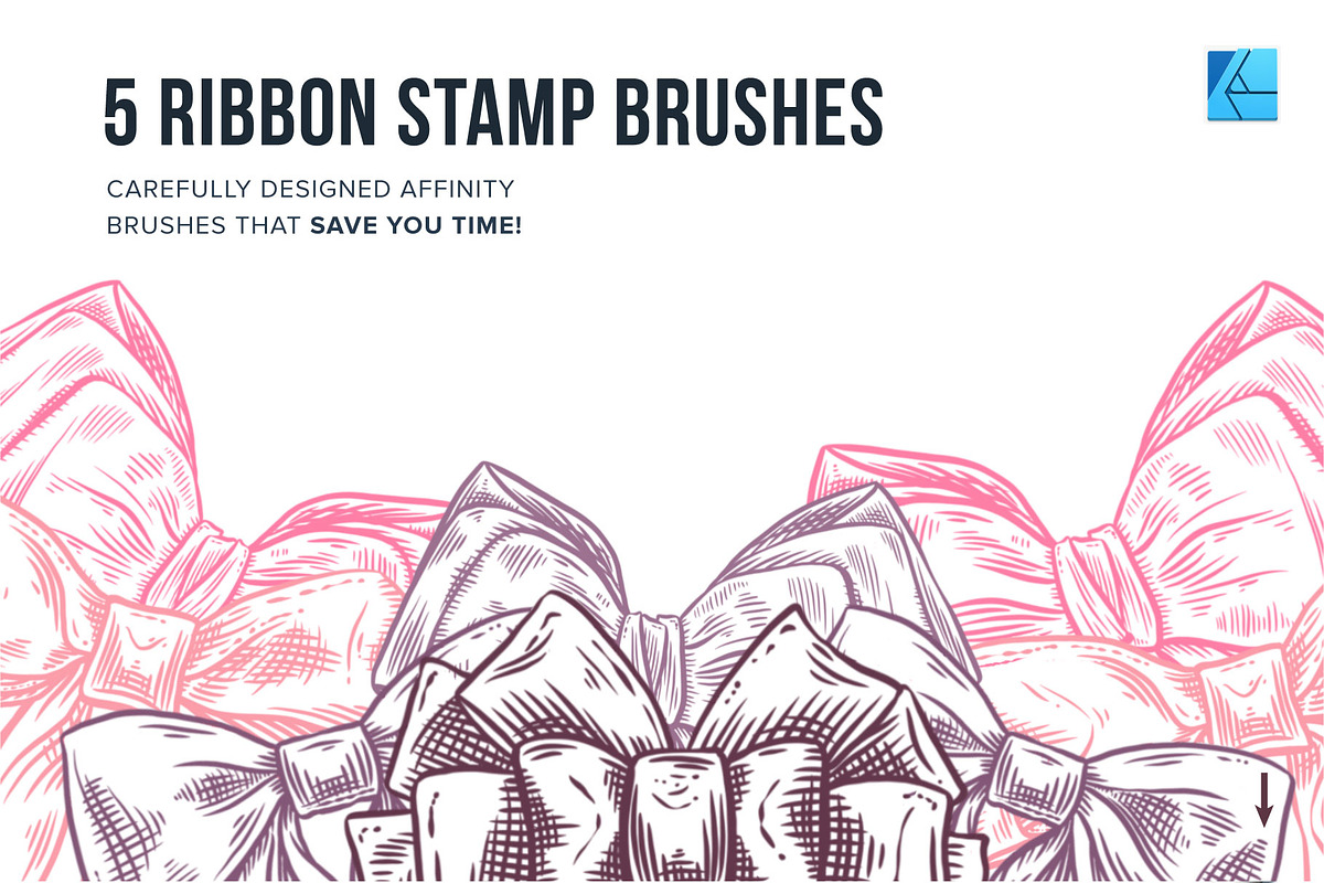 87 Floral Affinity Stamp Brushes, a Brush Add-On by Riveros Illustration (Photo 8 of 11)