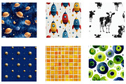 Toy Seamless Patterns, Scrapbook, a Pattern Graphic by CreationArt (Thumbnail 2 of 5)