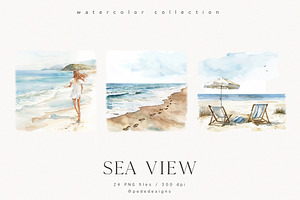 Sea View Illustrations