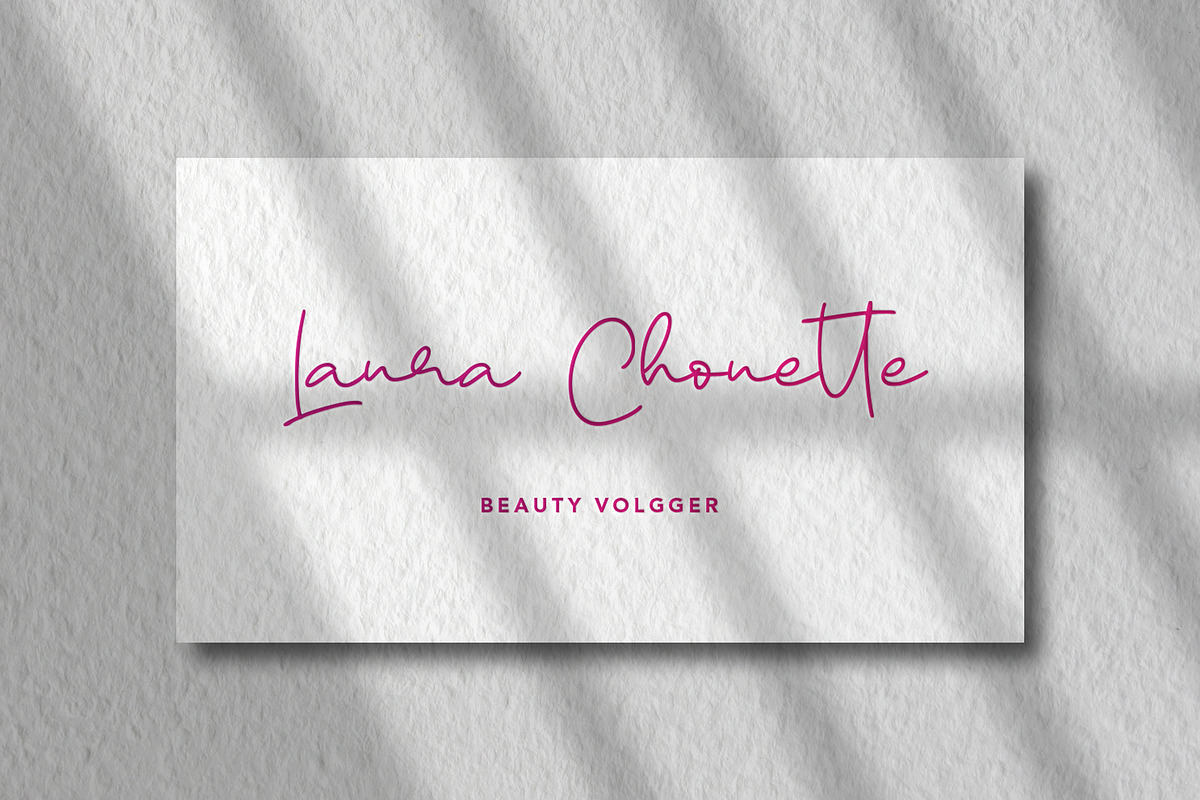 Brightwater - Cool Calligraphy Font, a Handwritten Font by Arendxstudio (Photo 6 of 10)