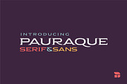 Pauraque Wide Serif & Sans, a Font by NimaType (Thumbnail 1 of 8)