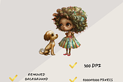 CANDYLAND QUIRKY FRIENDS CLIPART, a Person Illustration by Daring Digies (Thumbnail 5 of 8)