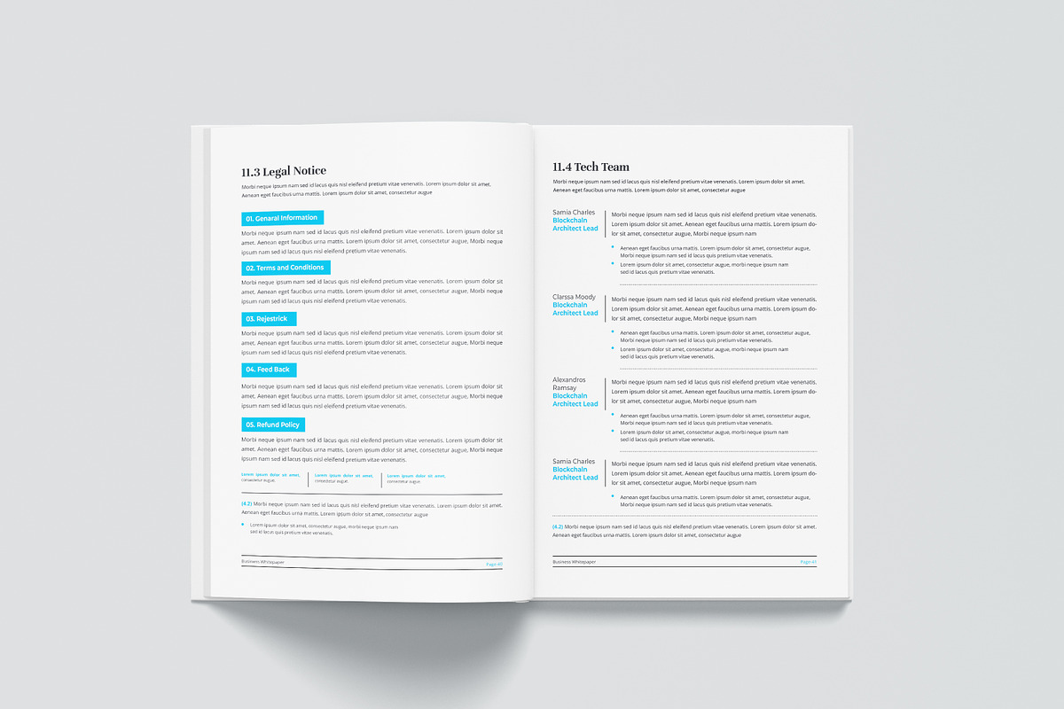 White Paper | Canva, Word, & Indd, a Brochure Template by obayes (Photo 29 of 30)