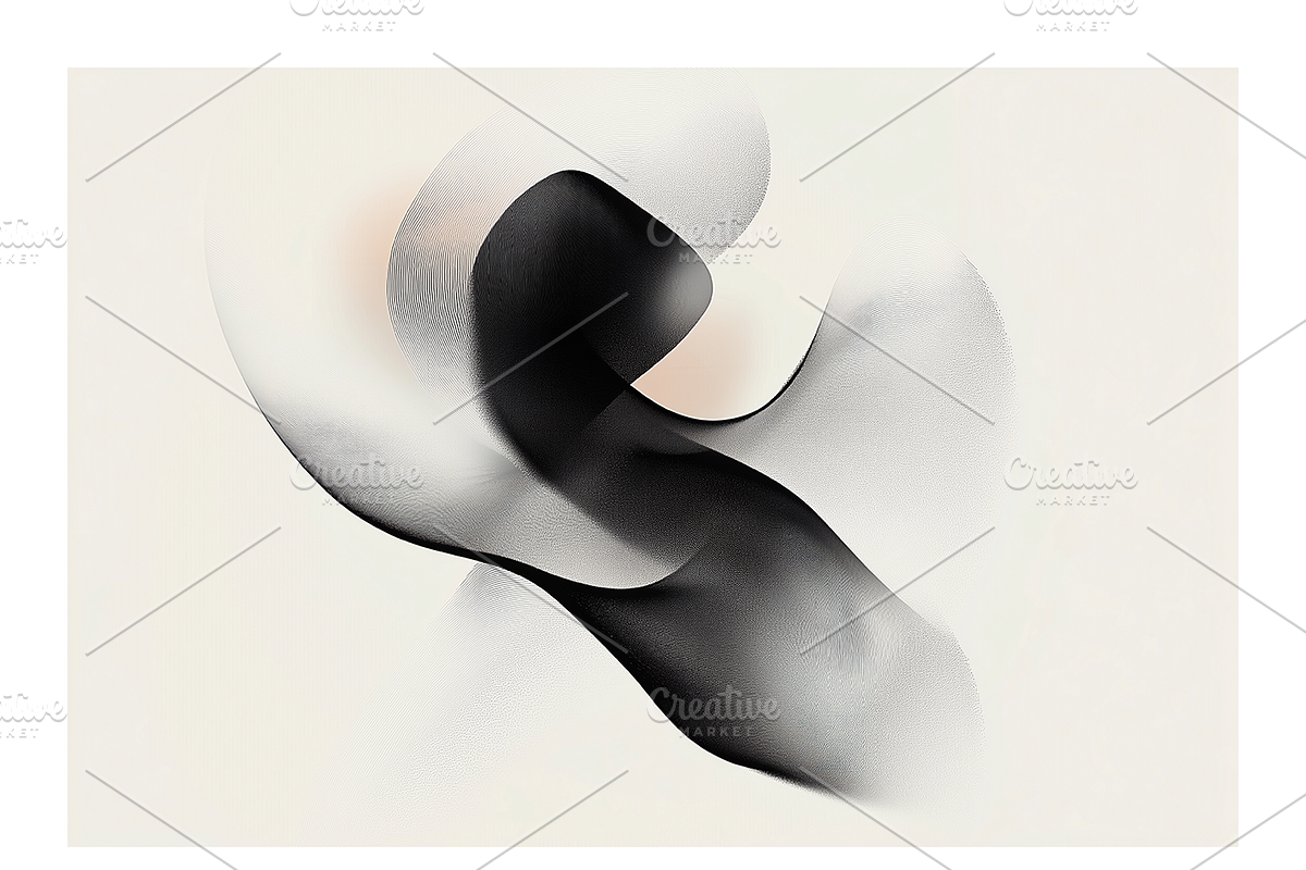 Miba Co · B&W Abstract Minimalism, a Texture Illustration by milatovar (Photo 16 of 20)
