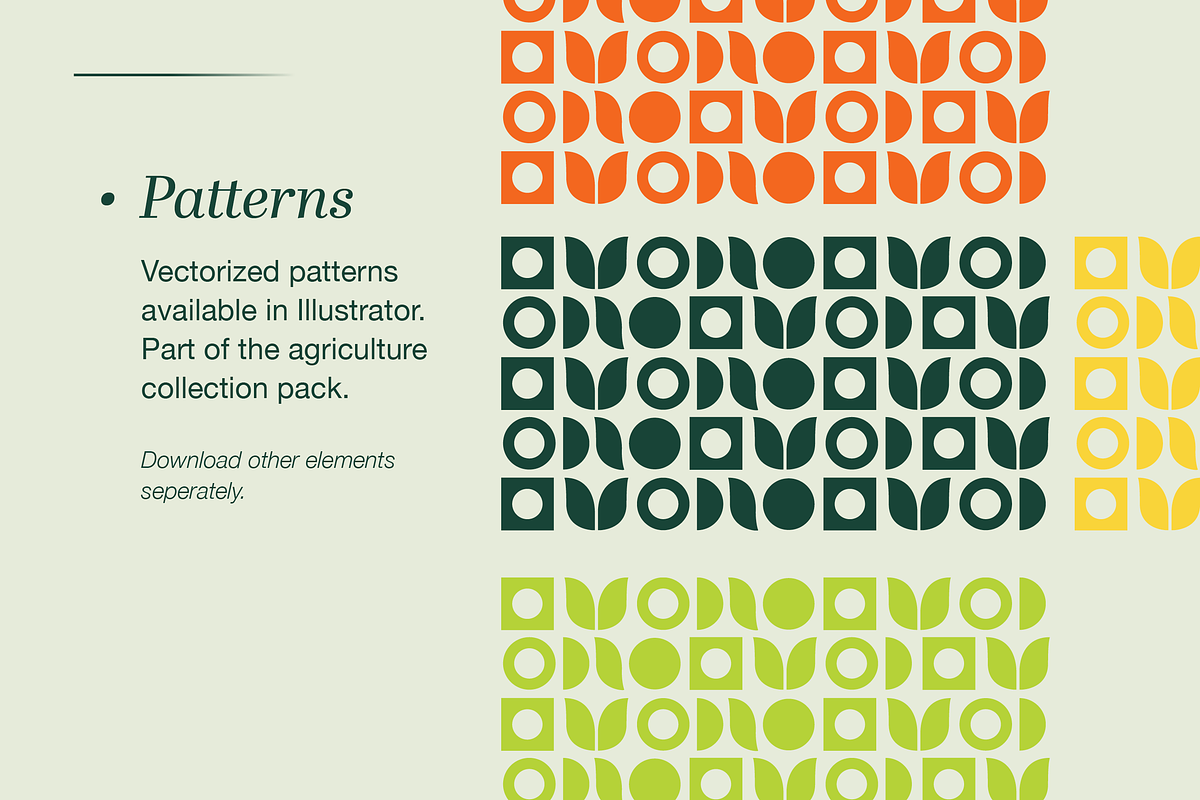 Agriculture Assets – Part 2, a Background Graphic by Maison de Pixels (Photo 3 of 3)