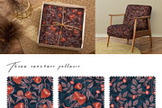 PHYSALIS GARDEN — Botanical Patterns, a Decorative Illustration by Liiafis (Thumbnail 2 of 17)