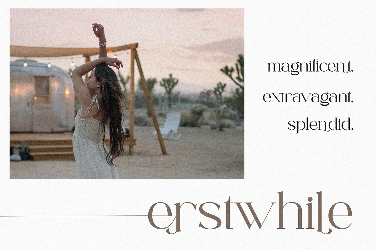 Gathen - Stylish Serif Font, a Serif Font by Aqeel_Art (Photo 6 of 10)