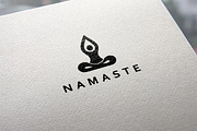 Yoga logo, a Branding & Logo Template by SonneLeo (Thumbnail 1 of 2)