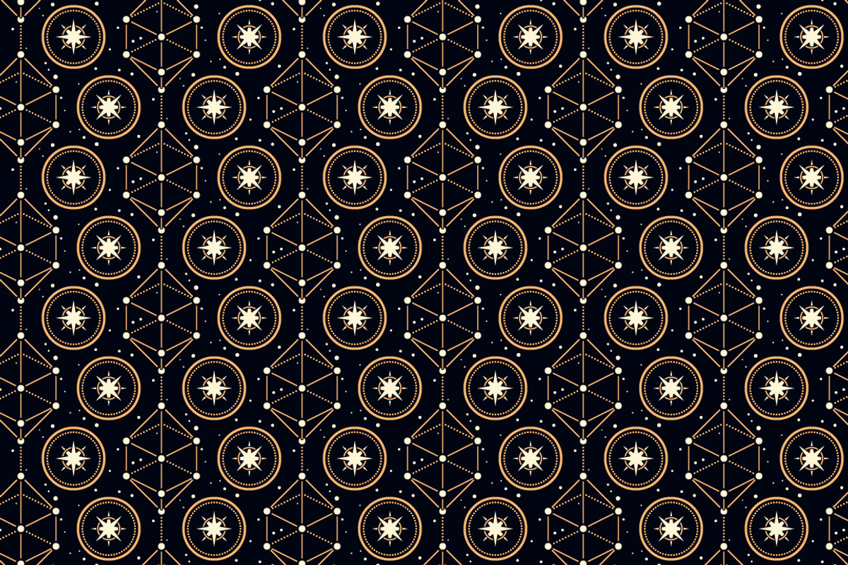 Sacred Geometry, a Pattern Graphic by Leonid Zarubin (Photo 6 of 9)