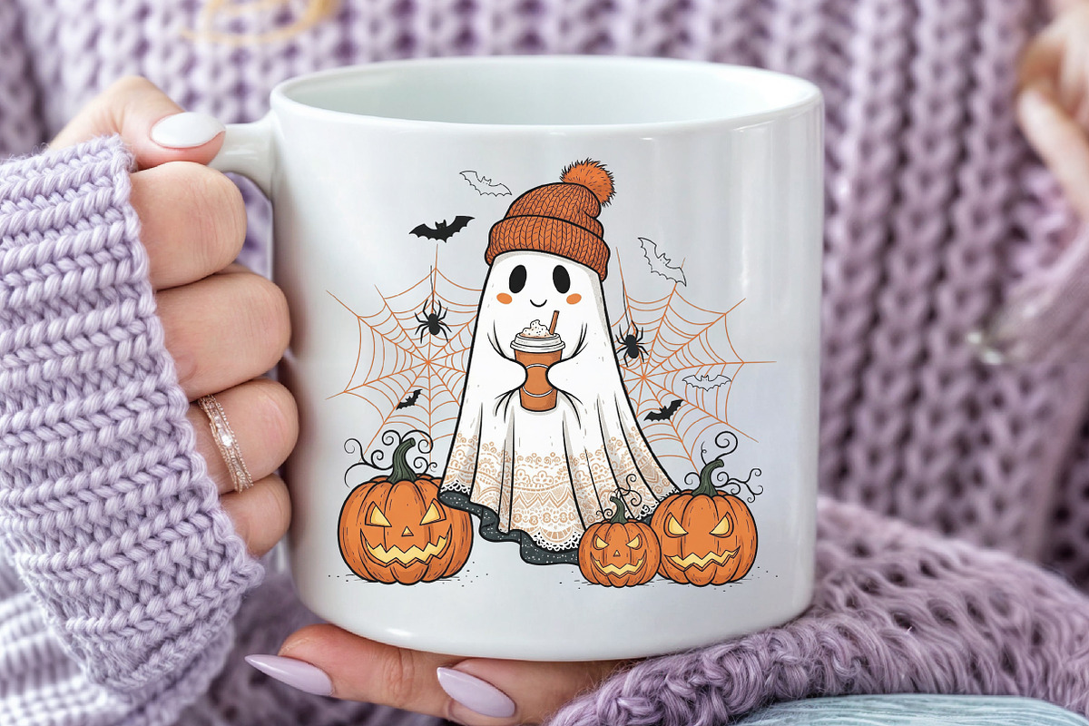 Lace Ghost Png, an Illustration by Craft Nest (Photo 6 of 7)