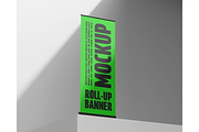 Minimalist Roll-Up Banner Mockup, an Advertising Mockup by Muhazdinata (Thumbnail 3 of 4)