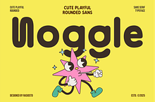 Noggle Cute Playful Rounded Font