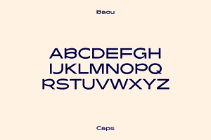 Baou Modern Sans Logos