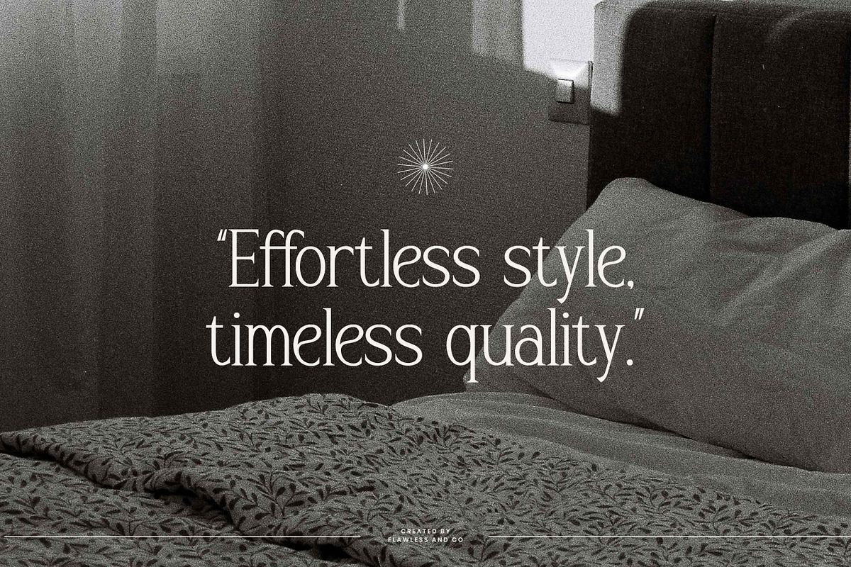 Lodbeth - Modern Serif Font, a Serif Font by Flawless And Co (Photo 7 of 10)