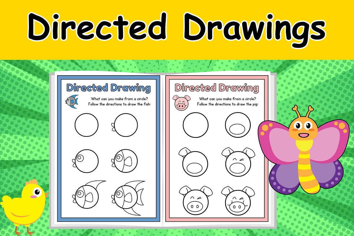 Directed Drawing Spring, Summer,Fall, a Templates & Theme by Premium Digital Templates (Photo 3 of 3)